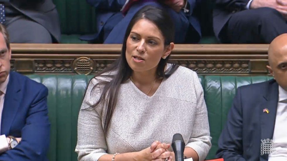 Home Secretary Priti Patel