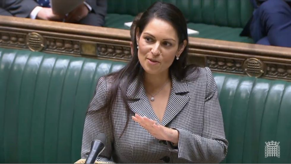 Home Secretary Priti Patel