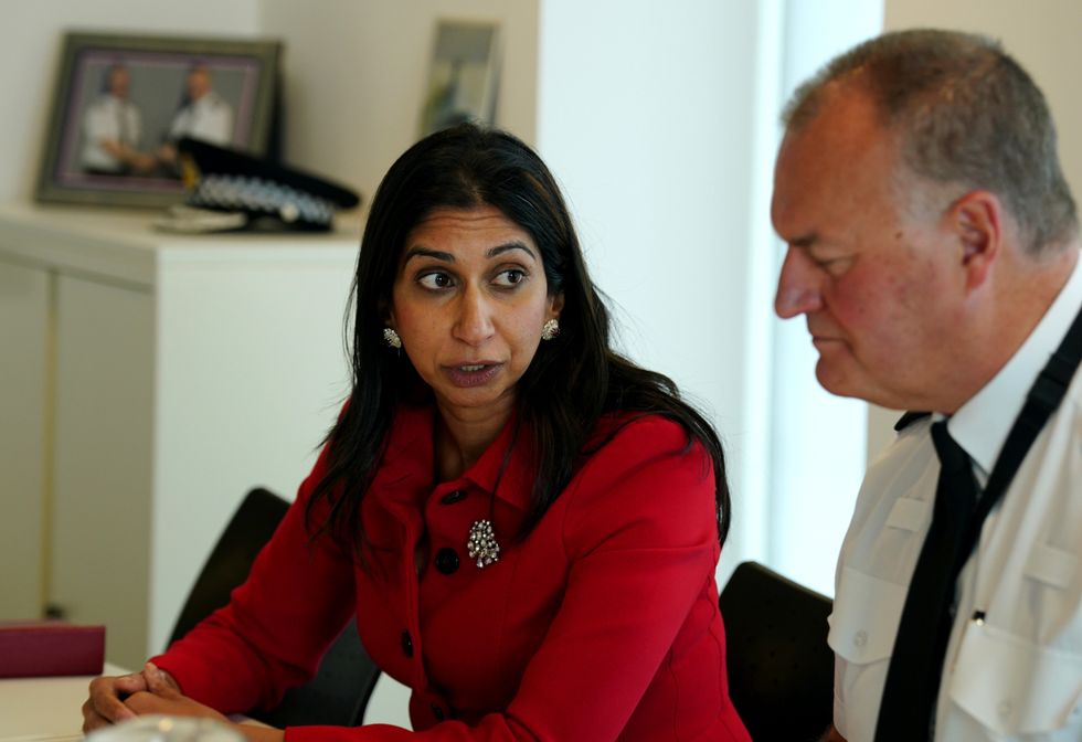 Home Secretary Suella Braverma