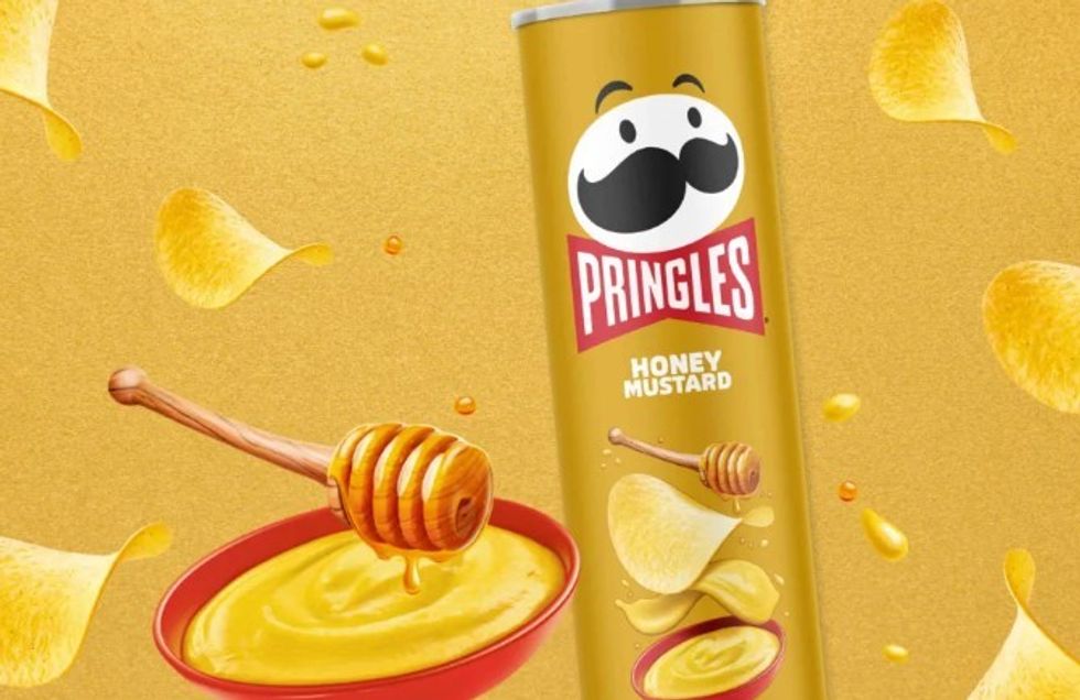 honey flavour pringles