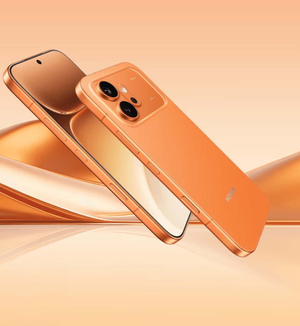 Honor 600 in orange