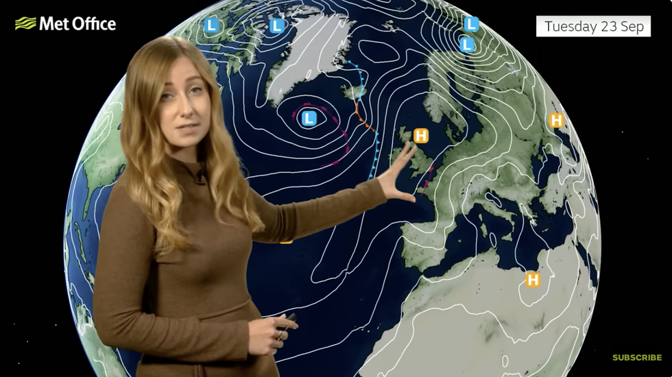 Honor Criswick describes high pressure over the UK