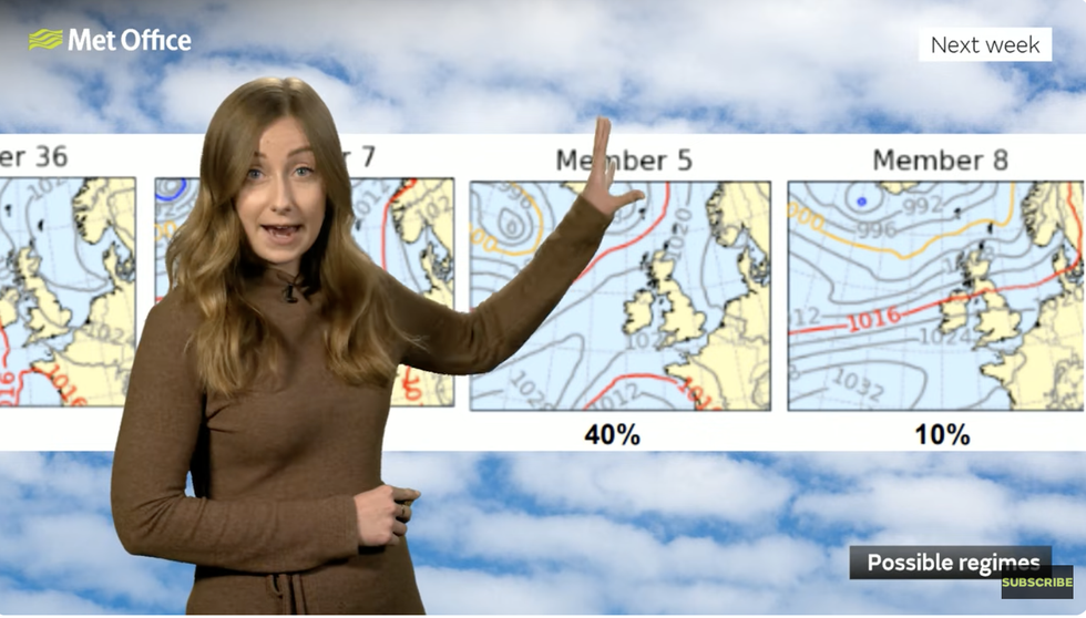 Honor Criswick explains the changing \u2018members\u2019 predicting the weather next week