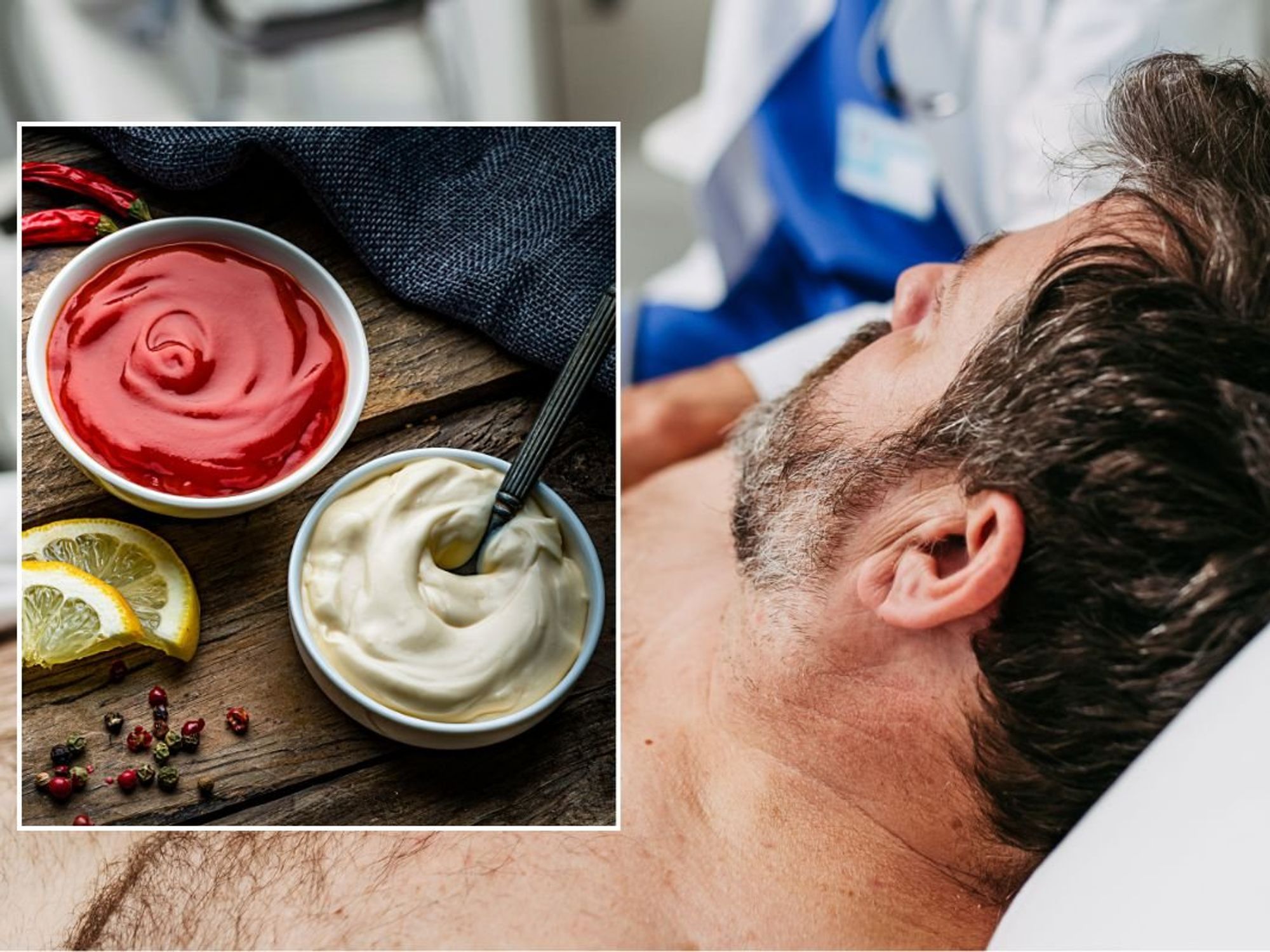 HOSPITAL PATIENT AND SAUCES