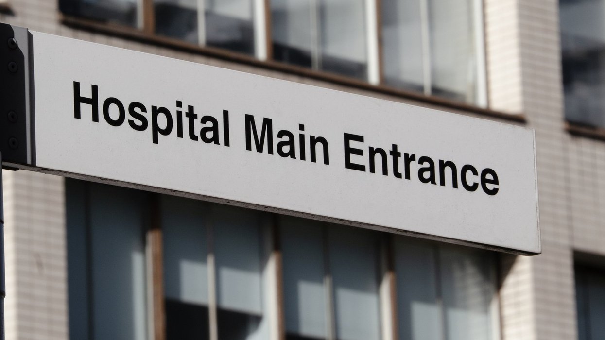 Hospital sign