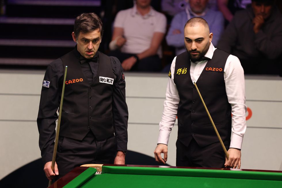 Hossein Vafaei has had history with Ronnie O'Sullivan too