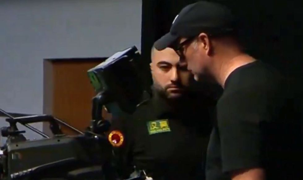Hossein Vafaei was not happy with the decision
