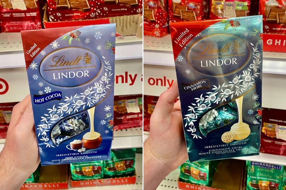 Hot Cocoa Milk Chocolate Truffles / Cinnamon Swirl White Chocolate Truffles