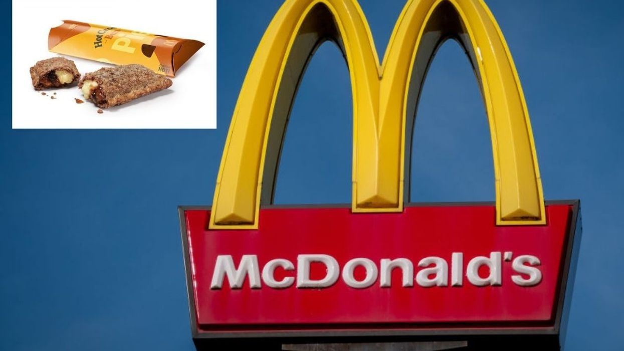 Hot Cross Bun Pie / McDonald's