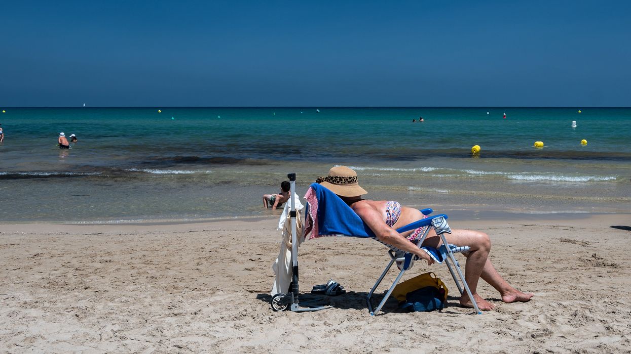 hot temperatures in Spain