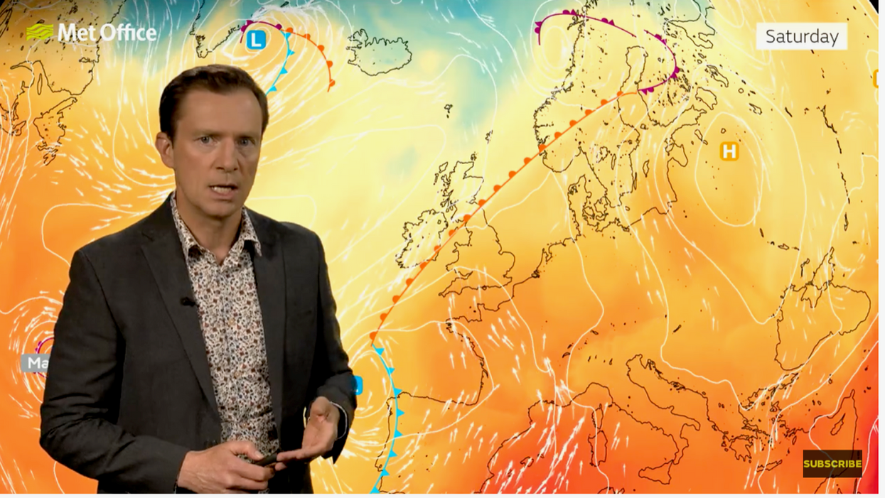 Hot weather forecast