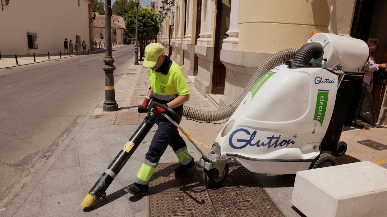 Hot weather in the South of Spain