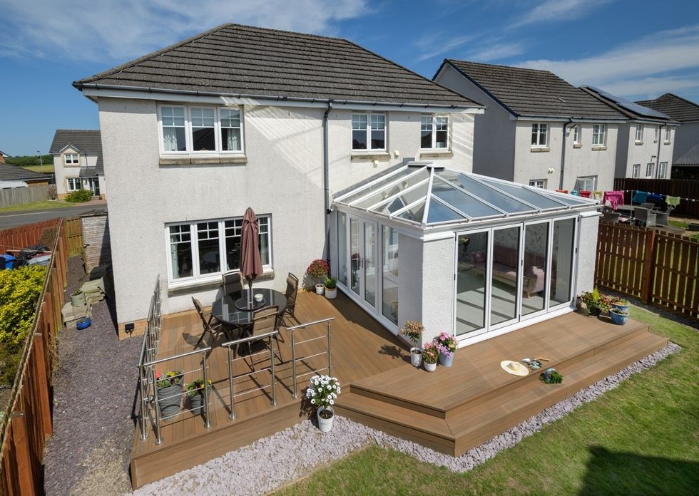 House after transformation