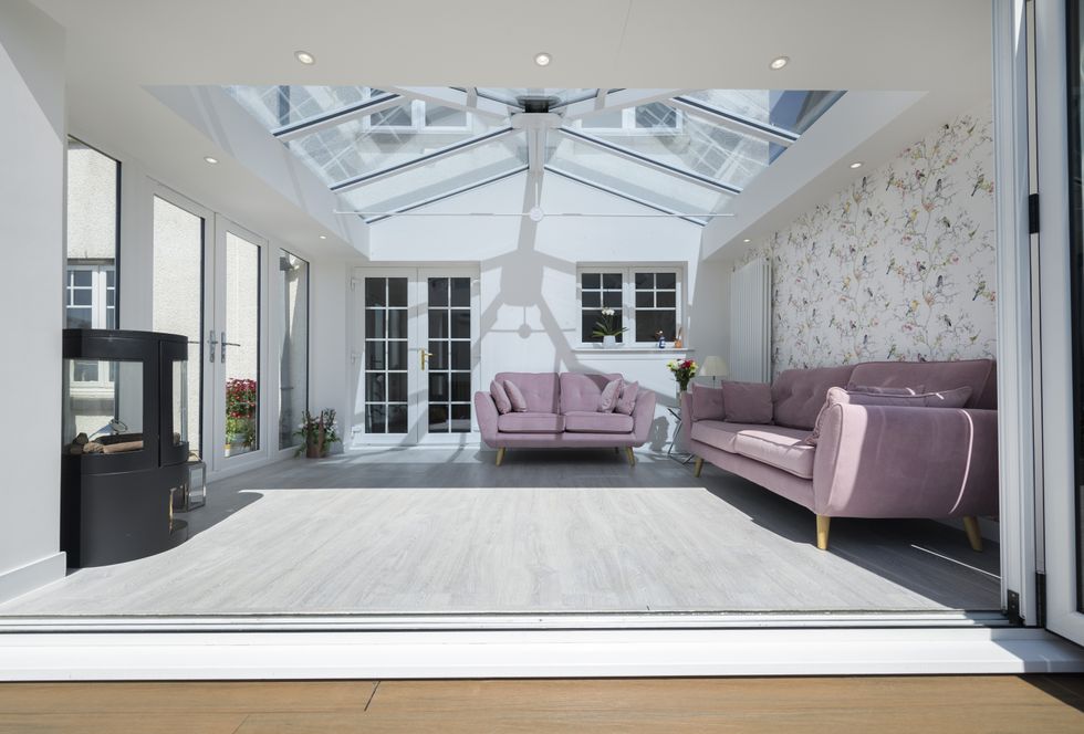 House after transformation