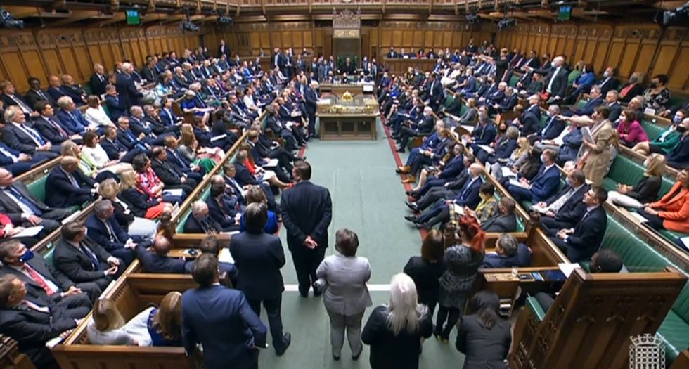 House of Commons chamber