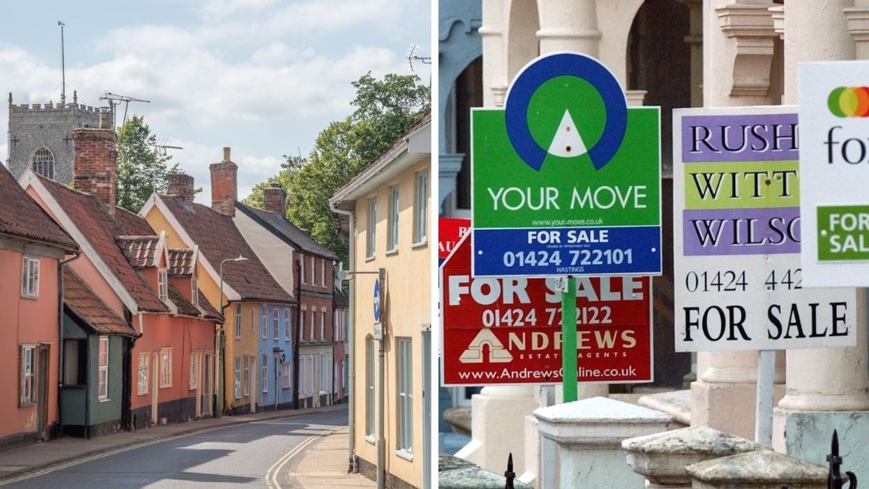 Houses in Suffolk / For sale signs