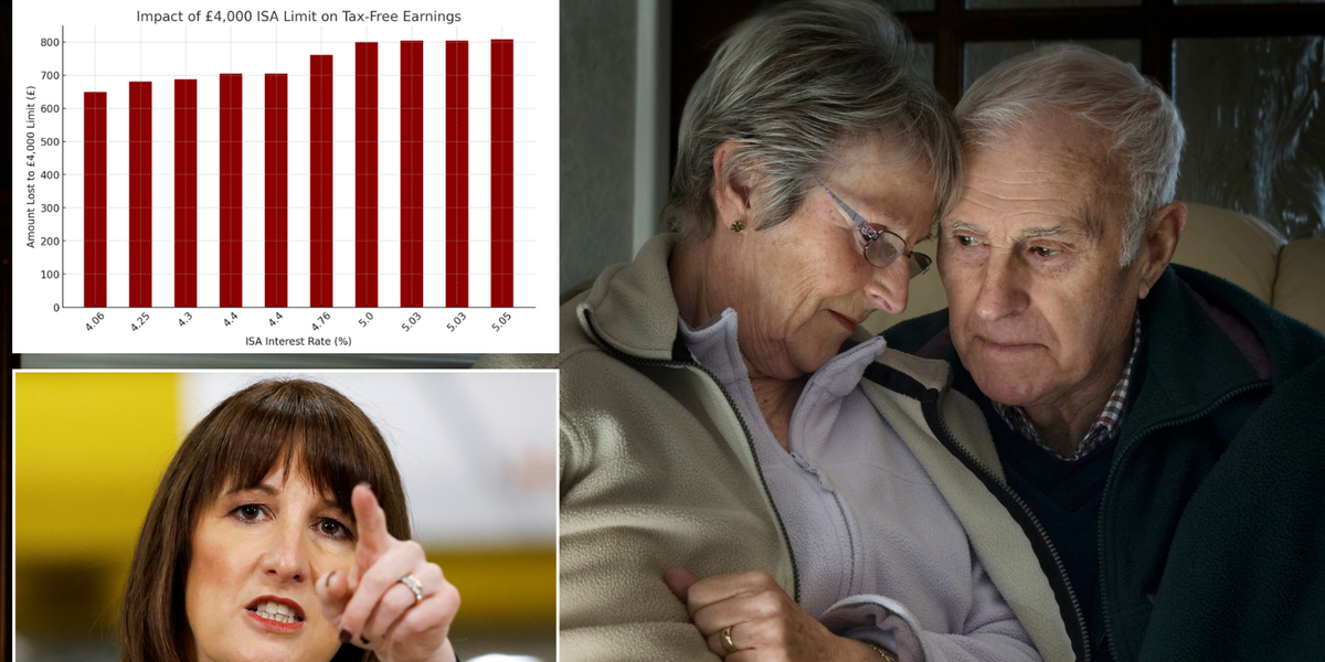 NextImg:Reeves eyes ‘huge’ ISA shakeup set to hit pensioners hardest – how much you could lose REVEALED