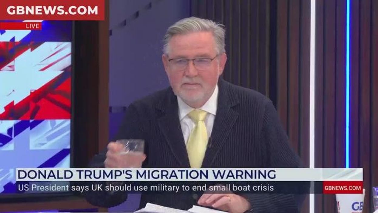 'How DARE you!' Labour MP rages during GB News debate as he is told 'protect your constituents from migrants'