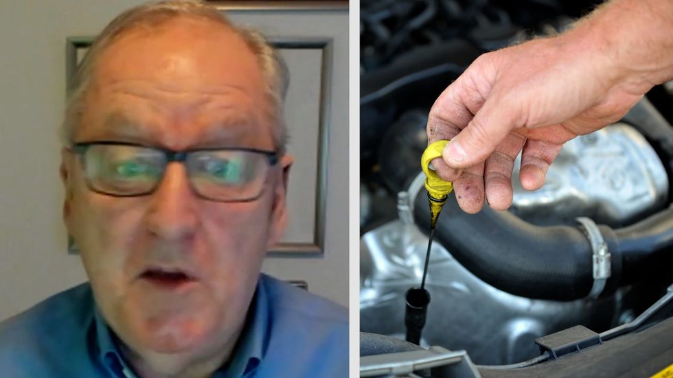 Howard Cox and an MOT test