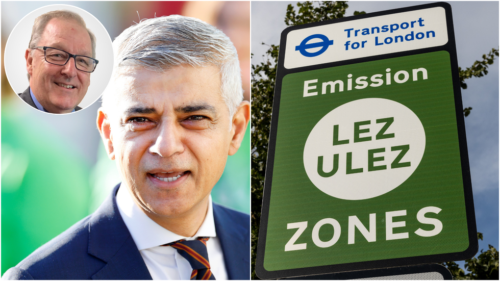 Howard Cox, Sadiq Khan and Ulez emissions zone