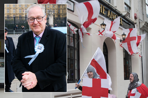 Howard Cox/St George's Day celebrations