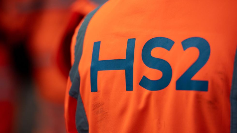 HS2 high vis vest