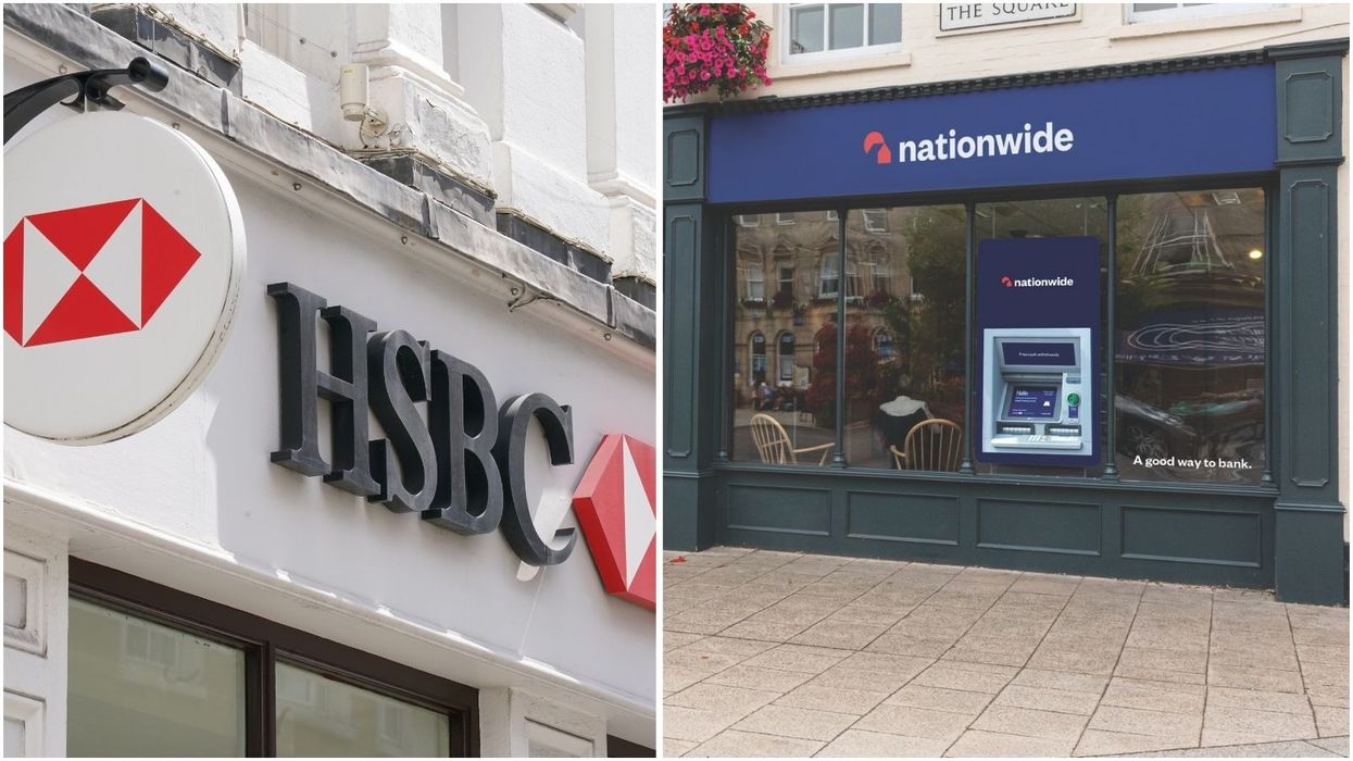 HSBC and Nationwide branch
