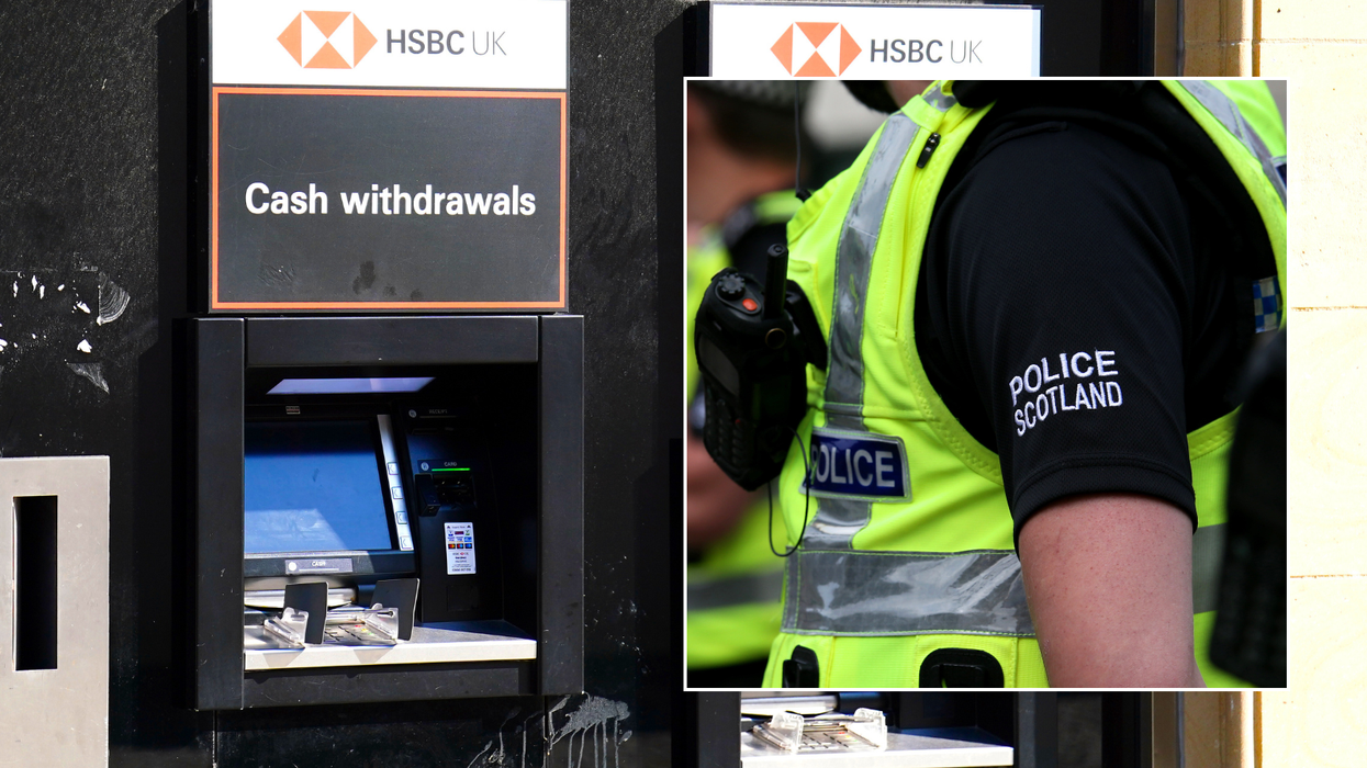 HSBC ATMs/Police Scotland