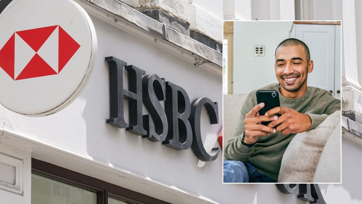 HSBC bank and customer