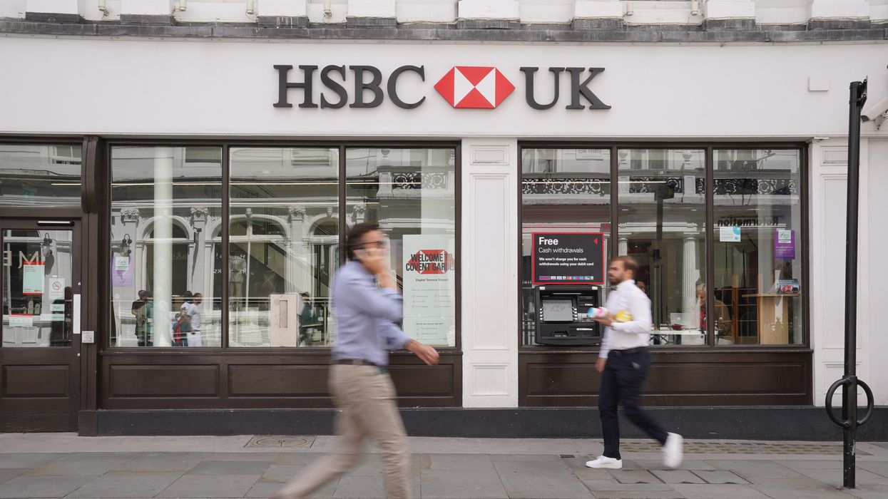HSBC branch in London