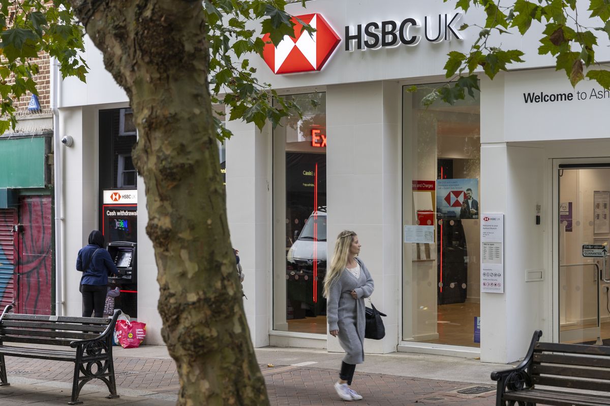 HSBC UK bank branch logo
