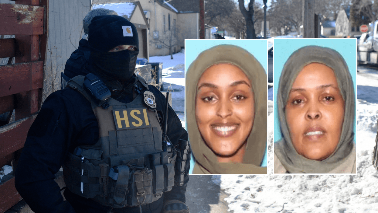 HSI Ice agent; Hanaan Mursal Yusuf; Shamso Ahmed Hassan