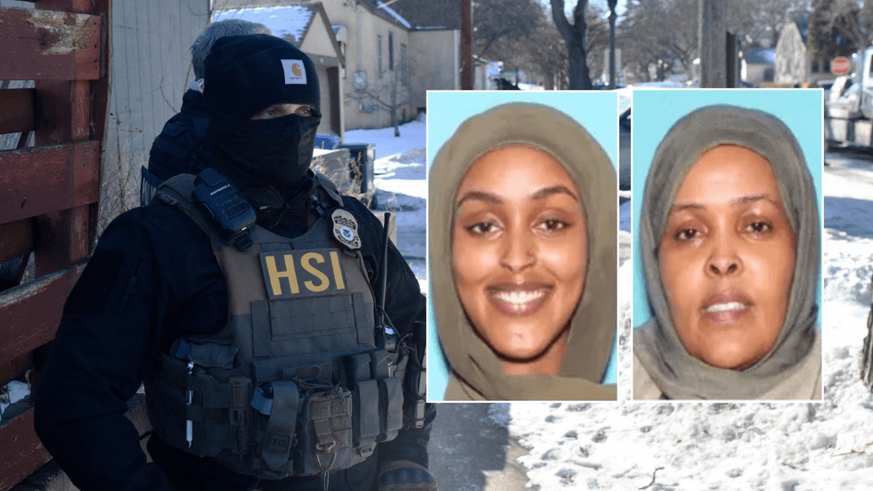 HSI Ice agent; Hanaan Mursal Yusuf; Shamso Ahmed Hassan