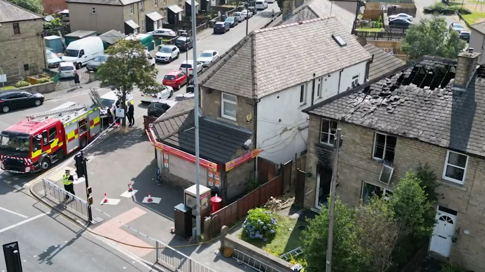 Huddersfield house fire