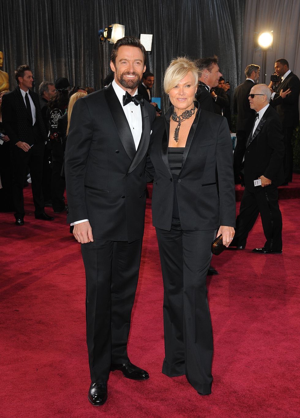 Hugh and Deborra-Lee Jackman