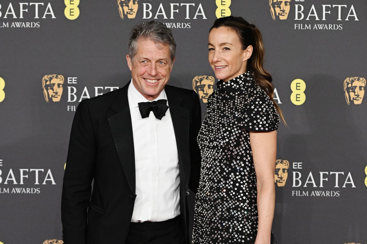 Hugh Grant and Anna Elisabet Eberstein