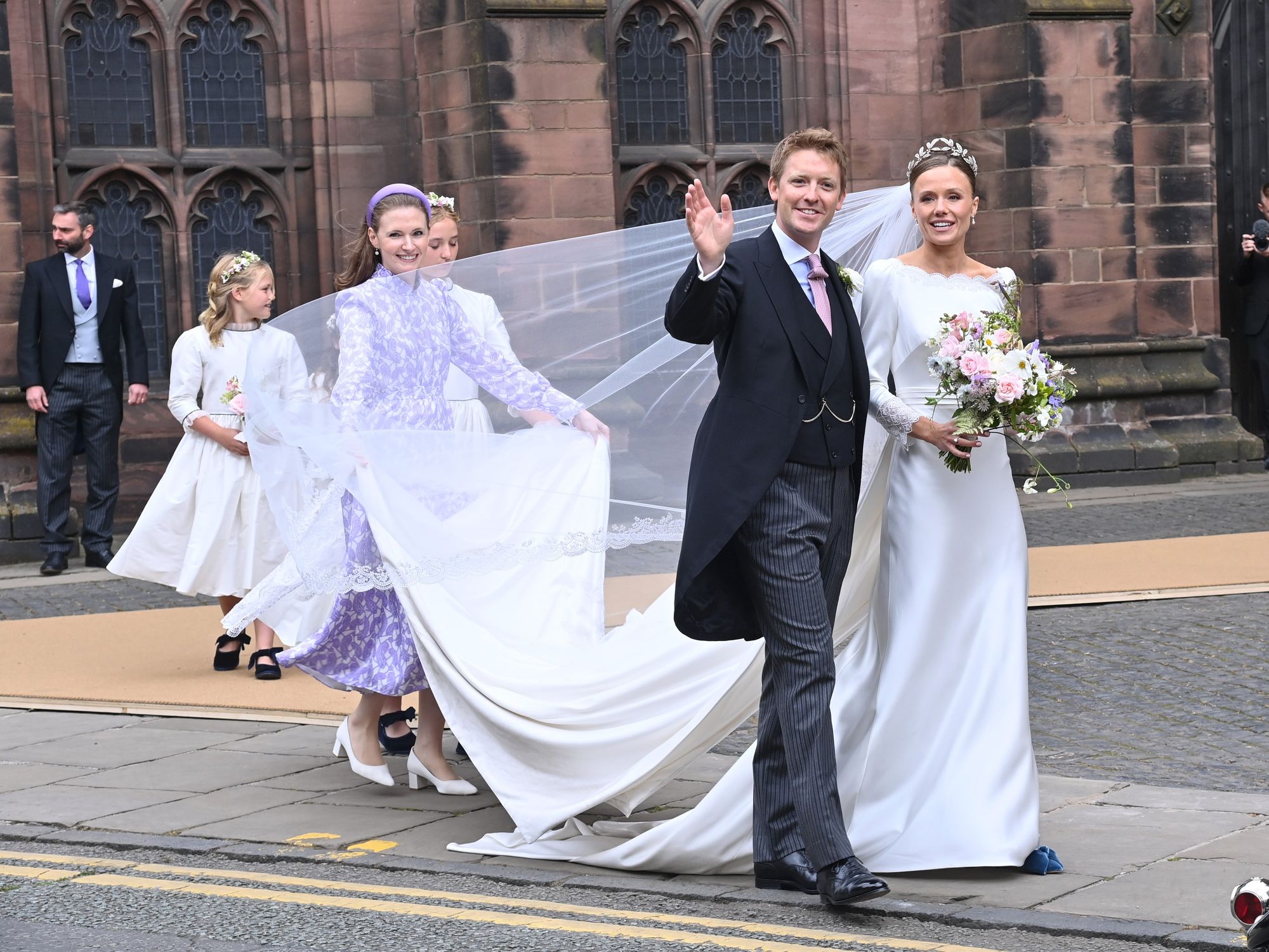 Hugh Grosvenor, Olivia Henson,