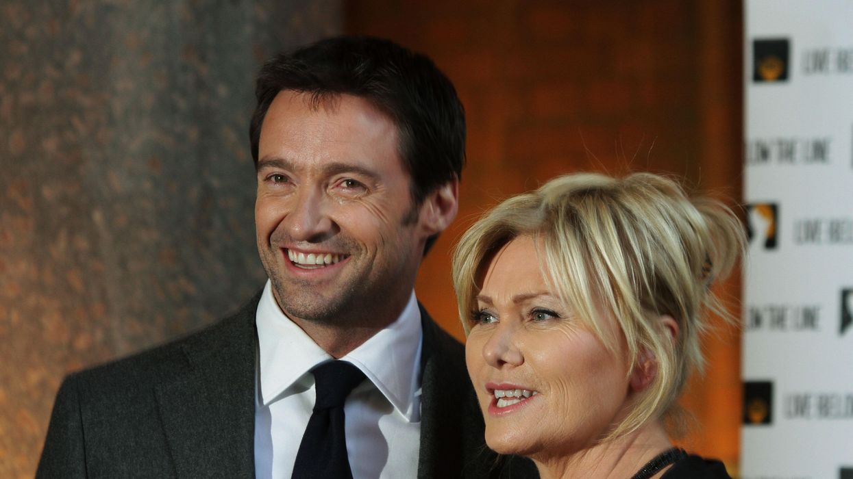 Hugh Jackman and Deborra-lee Jackman
