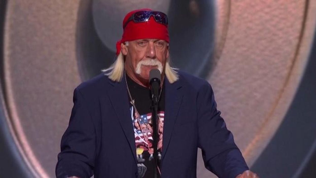 Donald Trump pays heartwarming tribute to 'big heart' Hulk Hogan after tragic death at 71