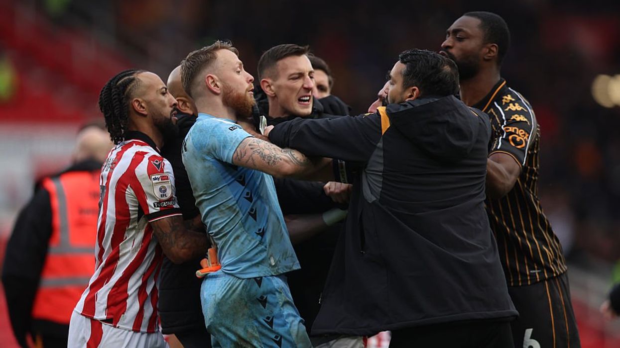 Hull City and Stoke City ended in complete chaos