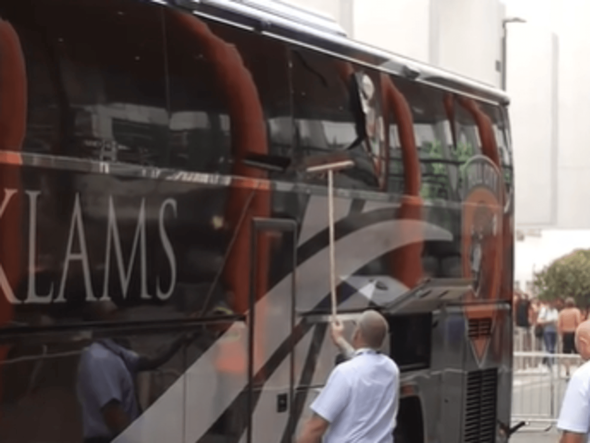 Hull City team bus