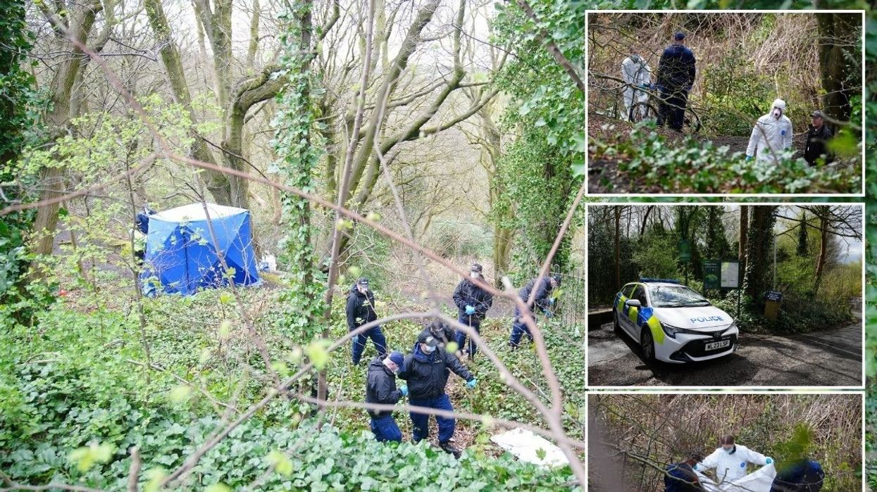 Human remains found wrapped in plastic at nature reserve belong to man aged around 40, police say
