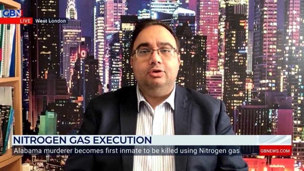 Human rights lawyer slams nitrogen gas execution as 'BARBARIC and inhumane'