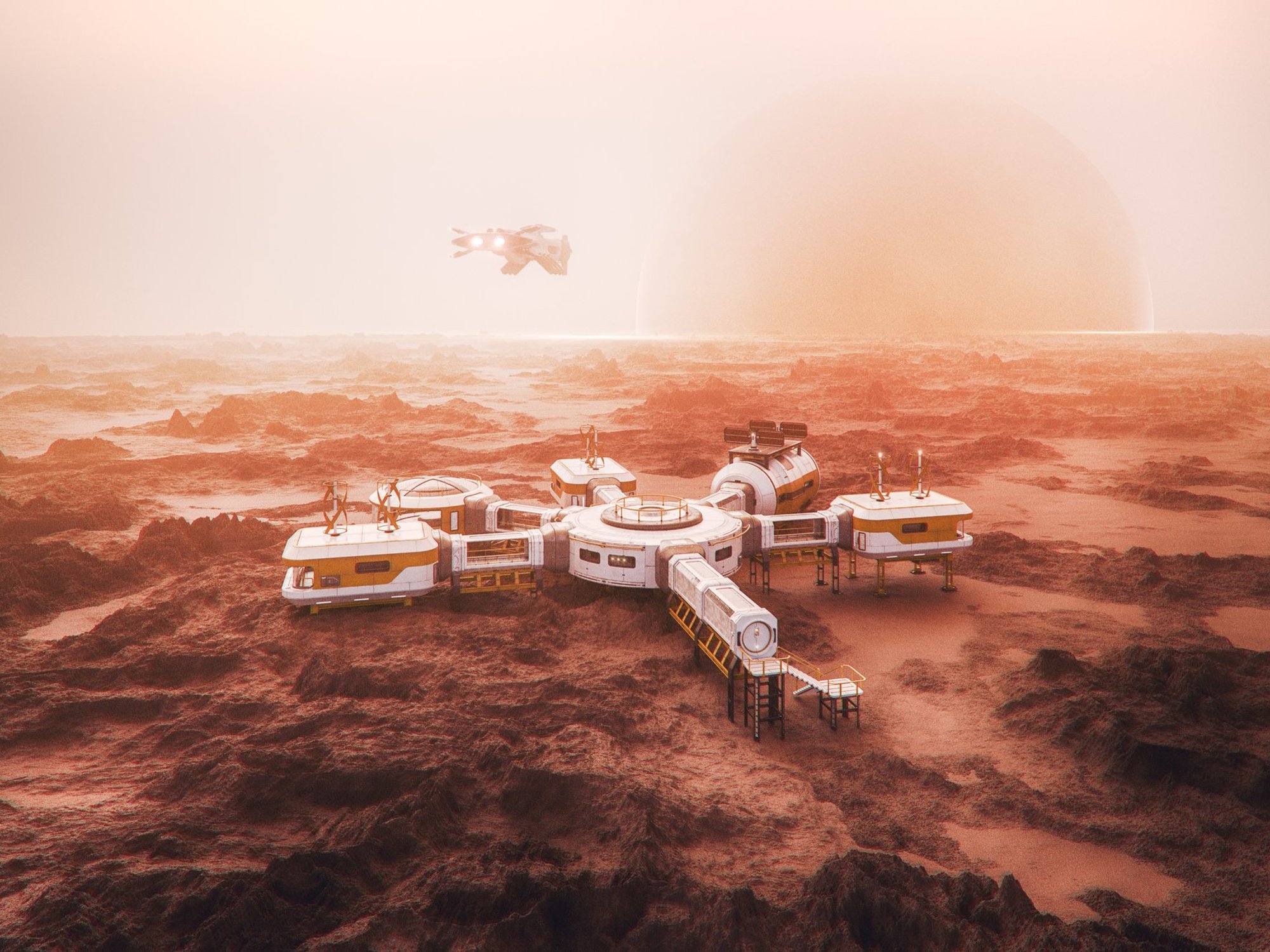 Human settlement on Mars