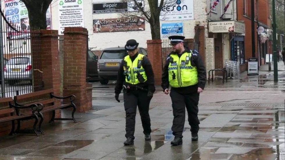 Humberside Police officers