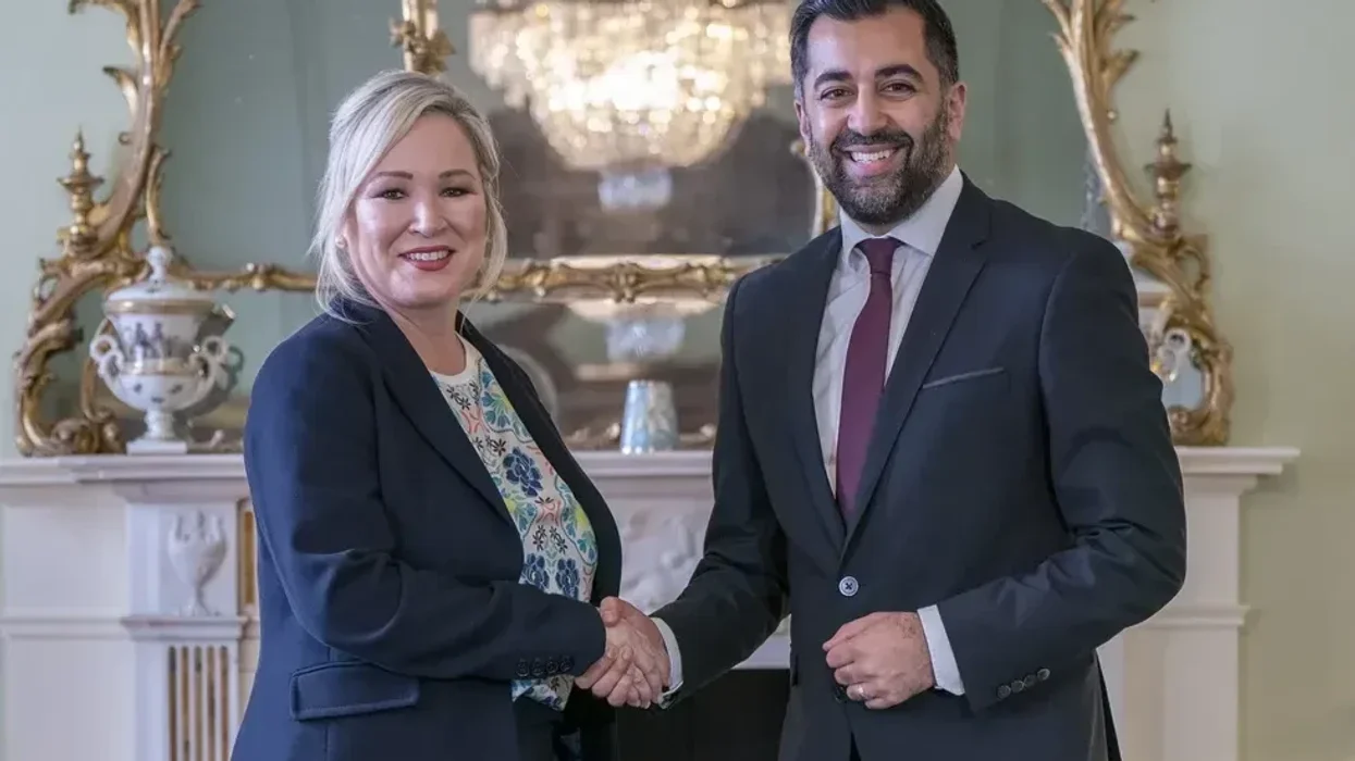 Humza Yousaf accused of plotting new alliance to 'break up UK' as SNP leader meets with Sinn Fein boss