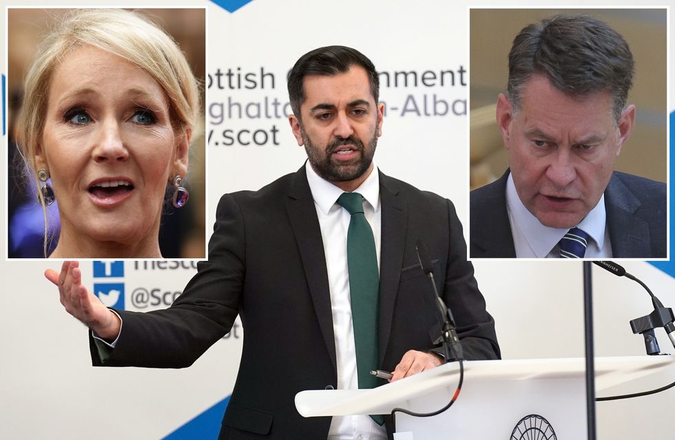 Humza Yousaf/JK Rowling/Murdo Fraser