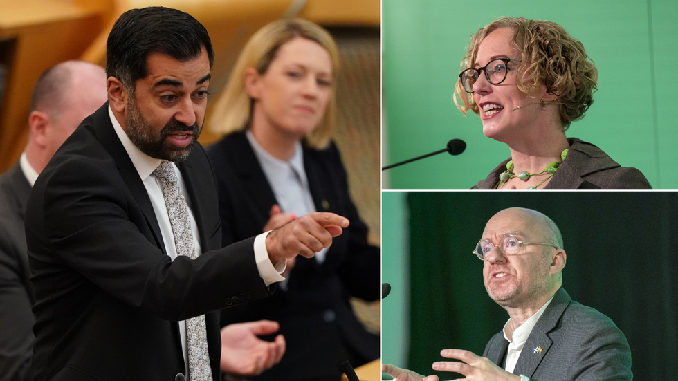 Humza Yousaf/Lorna Slater/Patrick Harvie