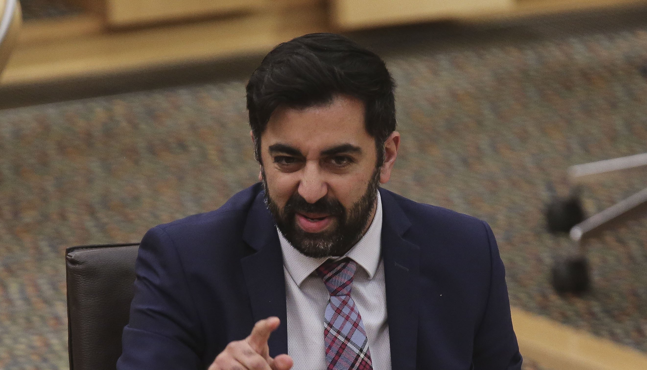 Humza Yousaf MSP Health Secretary.