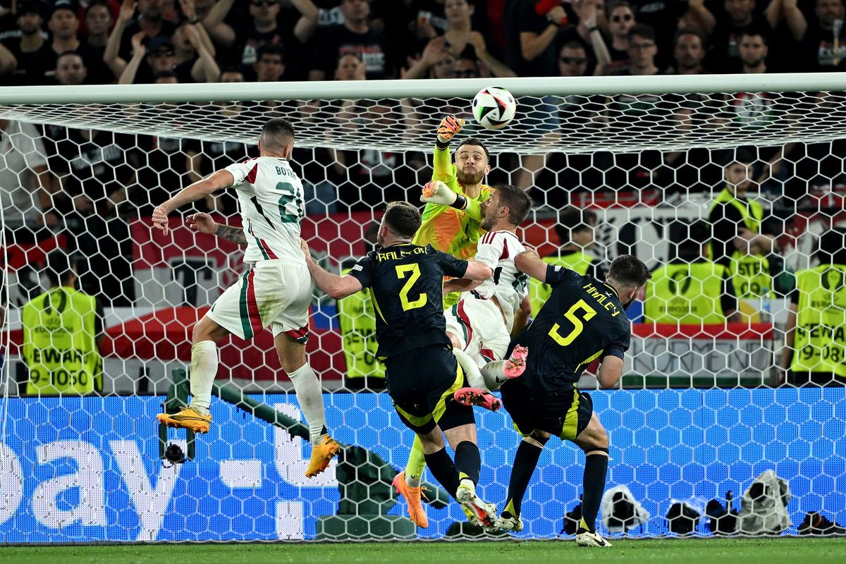 Hungary star suffers serious head injury with Dominik Szoboszlai in